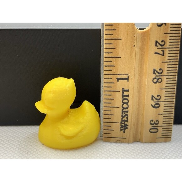 3D Printed Valve Stem Cap Cover Duck Ducky Jeep Set of 5 Yellow PLA Funny Gift - Picture 5 of 6